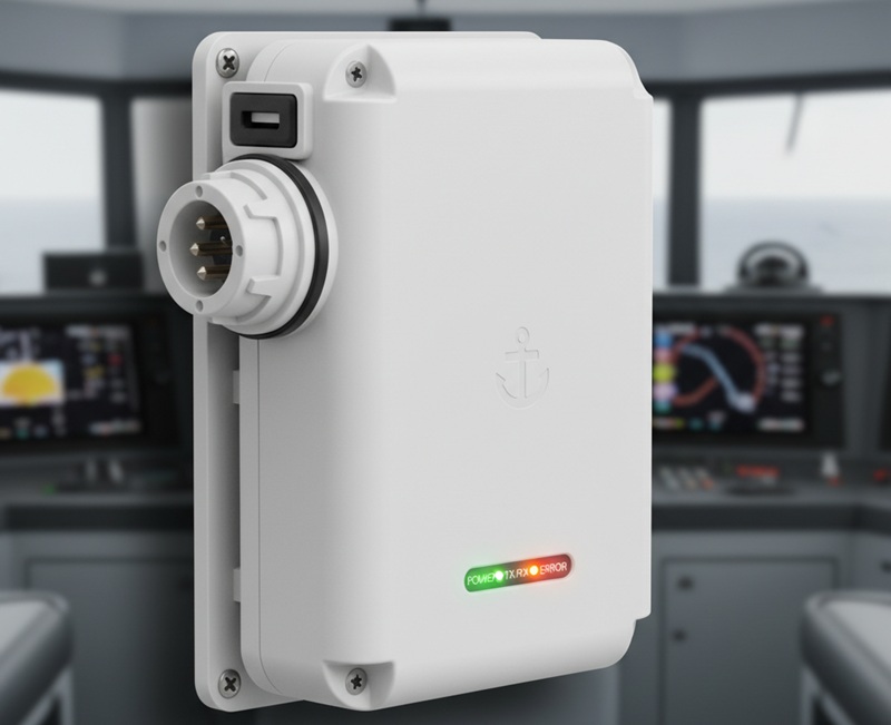 a marine AIS transponder